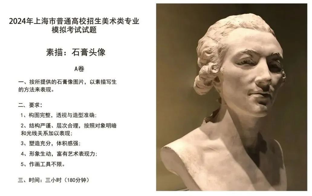 25届美术统考一模成绩喜人！三科高分卷欣赏(图1)