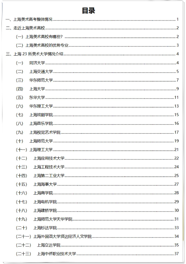 2025年上海美术学校招生简章发布！累计已公布5所
