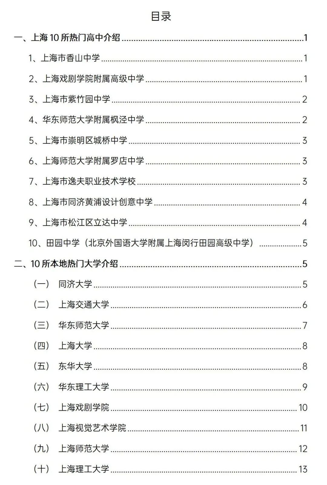 上海热门高中/本地美术大学介绍