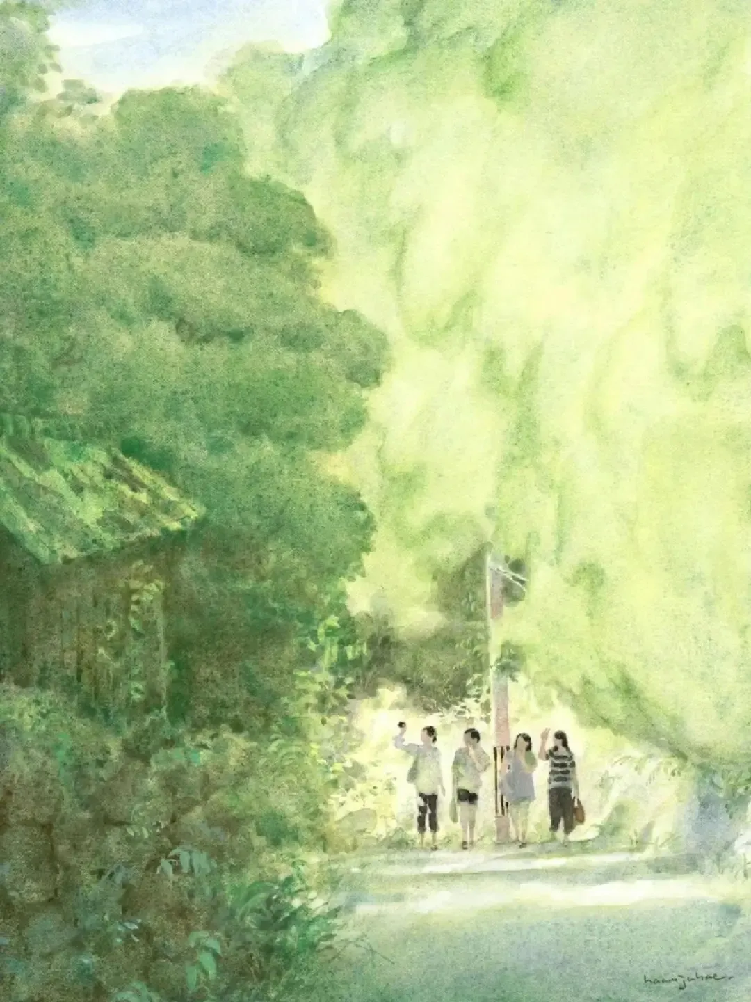 「作品欣赏」太治愈了！情感与技法的表达绝了