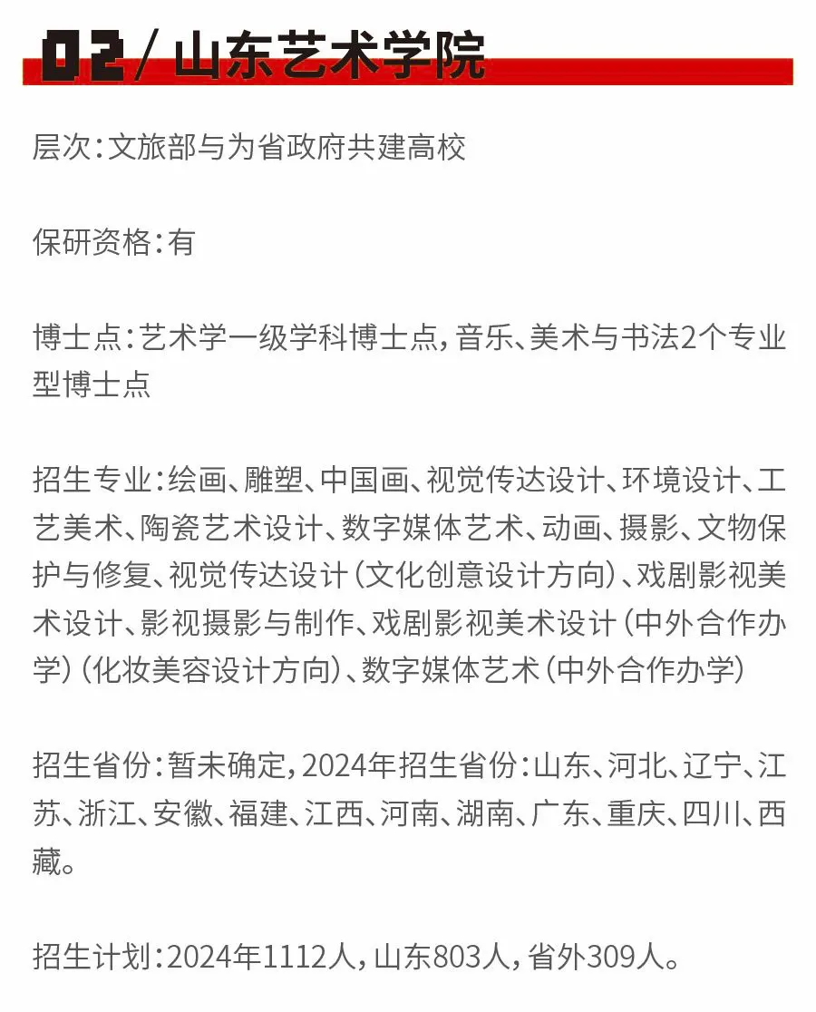 2025年取消校考+扩招5800多人！六大艺术学院你知道多少？(图2)